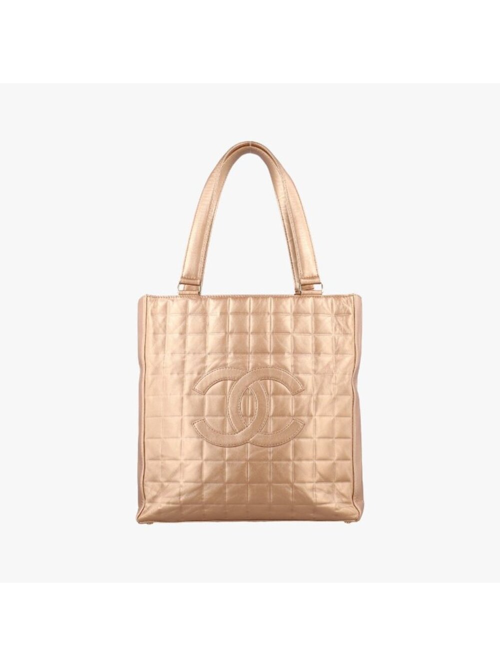 Chanel Choco Bar Gold Lambskin